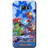 MRCİLETİSİM mrc199463 Avengers Cartoon Kılıf HD Desen Baskılı Arka Kapak Samsung Galaxy Note 5 ile uyumlu