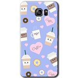 MRCİLETİSİM mrc199476 Coffee Cake Kılıf HD Desen Baskılı Arka Kapak Samsung Galaxy Note 5 ile uyumlu