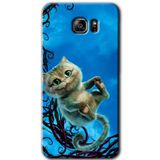 MRCİLETİSİM mrc199477 Çılgın Kedi Kılıf HD Desen Baskılı Arka Kapak Samsung Galaxy Note 5 ile uyumlu