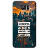 MRCİLETİSİM mrc199490 Manzara Seviyorum Kılıf HD Desen Baskılı Arka Kapak Samsung Galaxy Note 5 ile uyumlu