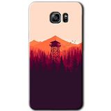 MRCİLETİSİM mrc199586 Gözlem Kulesi Kılıf HD Desen Baskılı Arka Kapak Samsung Galaxy Note 5 ile uyumlu