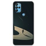 MRCİLETİSİM (mrc20024) Space Planet Kılıf HD Desen Baskılı Arka Kapak Omix X500 ile uyumlu