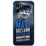 MRCİLETİSİM mrc201124 Bozkurt Atatürk Kılıf HD Desen Baskılı Arka Kapak Xiaomi Redmi 10 5G ile uyumlu