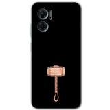 MRCİLETİSİM mrc201255 Thor Çekiç Kılıf HD Desen Baskılı Arka Kapak Xiaomi Redmi Note 11E ile uyumlu