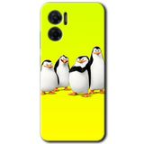 MRCİLETİSİM mrc201297 Penguenler Kılıf HD Desen Baskılı Arka Kapak Xiaomi Redmi Note 11E ile uyumlu