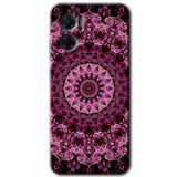 MRCİLETİSİM mrc201319 Mandala Patterns Kaleidoscope Kılıf HD Desen Baskılı Arka Kapak Xiaomi Redmi Note 11E ile uyumlu