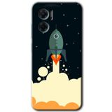 MRCİLETİSİM mrc201335 Space Smoke Kılıf HD Desen Baskılı Arka Kapak Xiaomi Redmi Note 11E ile uyumlu