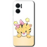 MRCİLETİSİM mrc201394 Sevimli Kedi Kılıf HD Desen Baskılı Arka Kapak Xiaomi Redmi Note 11E ile uyumlu