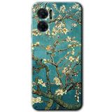 MRCİLETİSİM mrc201404 Almond Blossom Kılıf HD Desen Baskılı Arka Kapak Xiaomi Redmi Note 11E ile uyumlu