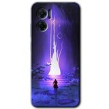 MRCİLETİSİM mrc201422 Wanderer Silhouette Kılıf HD Desen Baskılı Arka Kapak Xiaomi Redmi Note 11E ile uyumlu