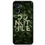 MRCİLETİSİM mrc201446 Do Not Hide Kılıf HD Desen Baskılı Arka Kapak Xiaomi Redmi Note 11E ile uyumlu