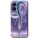 MRCİLETİSİM mrc201448 Dragon Snake Kılıf HD Desen Baskılı Arka Kapak Xiaomi Redmi Note 11E ile uyumlu