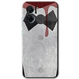 MRCİLETİSİM mrc201452 Gentleman Blood Kılıf HD Desen Baskılı Arka Kapak Xiaomi Redmi Note 11E ile uyumlu
