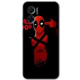 MRCİLETİSİM mrc201503 DeadPool 4 Kılıf HD Desen Baskılı Arka Kapak Xiaomi Redmi Note 11E ile uyumlu