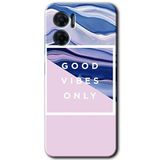 MRCİLETİSİM mrc201511 Good Vibes Kılıf HD Desen Baskılı Arka Kapak Xiaomi Redmi Note 11E ile uyumlu