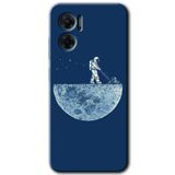 MRCİLETİSİM mrc201535 Uzay İşçisi Kılıf HD Desen Baskılı Arka Kapak Xiaomi Redmi Note 11E ile uyumlu