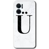 MRCİLETİSİM mrc201616 Beyaz Mermer Desenli Ü Harfi Kılıf HD Desen Baskılı Arka Kapak Xiaomi Redmi Note 11E ile uyumlu