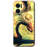 MRCİLETİSİM mrc201735 Digital Dragon Kılıf HD Desen Baskılı Arka Kapak Xiaomi Redmi Note 11E ile uyumlu