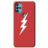 MRCİLETİSİM (mrc20176) Flash Logo Kılıf HD Desen Baskılı Arka Kapak Omix X500 ile uyumlu