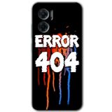 MRCİLETİSİM mrc201767 404 Error Kılıf HD Desen Baskılı Arka Kapak Xiaomi Redmi Note 11E ile uyumlu