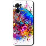 MRCİLETİSİM mrc201772 4K Clock Kılıf HD Desen Baskılı Arka Kapak Xiaomi Redmi Note 11E ile uyumlu