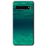 MRCİLETİSİM mrc202348 Derin Deniz Kılıf HD Desen Baskılı Arka Kapak Samsung Galaxy S10 Plus ile uyumlu