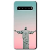 MRCİLETİSİM mrc202384 Rio Kılıf HD Desen Baskılı Arka Kapak Samsung Galaxy S10 Plus ile uyumlu
