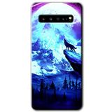 MRCİLETİSİM mrc202400 Mega Kurt Kılıf HD Desen Baskılı Arka Kapak Samsung Galaxy S10 Plus ile uyumlu
