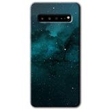 MRCİLETİSİM mrc202402 Yıldızlararası Kılıf HD Desen Baskılı Arka Kapak Samsung Galaxy S10 Plus ile uyumlu