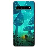MRCİLETİSİM mrc202423 Silhoutte Dropss Kılıf HD Desen Baskılı Arka Kapak Samsung Galaxy S10 Plus ile uyumlu