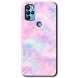 MRCİLETİSİM (mrc20246) Pembe Kılıf HD Desen Baskılı Arka Kapak Omix X500 ile uyumlu