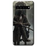 MRCİLETİSİM mrc202531 Bloodborne Hunters Kılıf HD Desen Baskılı Arka Kapak Samsung Galaxy S10 Plus ile uyumlu
