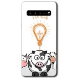 MRCİLETİSİM mrc202557 İdea Lamp Kılıf HD Desen Baskılı Arka Kapak Samsung Galaxy S10 Plus ile uyumlu