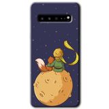 MRCİLETİSİM mrc202593 Küçük Prens Kılıf HD Desen Baskılı Arka Kapak Samsung Galaxy S10 Plus ile uyumlu