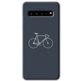 MRCİLETİSİM mrc202596 Bike Kılıf HD Desen Baskılı Arka Kapak Samsung Galaxy S10 Plus ile uyumlu