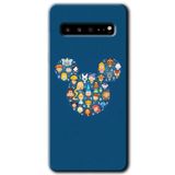 MRCİLETİSİM mrc202620 Mickey Kılıf HD Desen Baskılı Arka Kapak Samsung Galaxy S10 Plus ile uyumlu