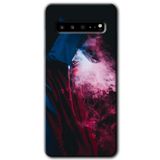 MRCİLETİSİM mrc202628 Smoke Kılıf HD Desen Baskılı Arka Kapak Samsung Galaxy S10 Plus ile uyumlu