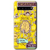 MRCİLETİSİM mrc202710 Smart 2 Kılıf HD Desen Baskılı Arka Kapak Samsung Galaxy S10 Plus ile uyumlu