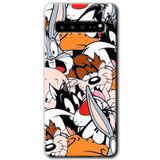 MRCİLETİSİM mrc202714 Karakterler Kılıf HD Desen Baskılı Arka Kapak Samsung Galaxy S10 Plus ile uyumlu