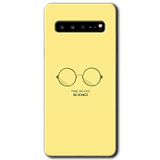 MRCİLETİSİM mrc202768 Be Honest Kılıf HD Desen Baskılı Arka Kapak Samsung Galaxy S10 Plus ile uyumlu