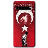 MRCİLETİSİM mrc202773 Bozkurt Atam Kılıf HD Desen Baskılı Arka Kapak Samsung Galaxy S10 Plus ile uyumlu