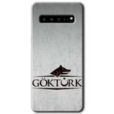 MRCİLETİSİM mrc202780 Göktürk Kılıf HD Desen Baskılı Arka Kapak Samsung Galaxy S10 Plus ile uyumlu