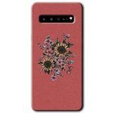 MRCİLETİSİM mrc202828 Retro Çiçek Kılıf HD Desen Baskılı Arka Kapak Samsung Galaxy S10 Plus ile uyumlu
