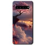 MRCİLETİSİM mrc202868 Uçurumdaki Hayat Kılıf HD Desen Baskılı Arka Kapak Samsung Galaxy S10 Plus ile uyumlu