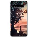 MRCİLETİSİM mrc202870 Yalnız Savaşcı Kılıf HD Desen Baskılı Arka Kapak Samsung Galaxy S10 Plus ile uyumlu