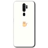 MRCİLETİSİM (mrc21810) Kılıf HD Baskılı Desen Hayalet Cam Yandan Görünmez Oppo A5 2020 ile uyumlu