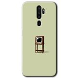MRCİLETİSİM (mrc21897) Kılıf HD Baskılı Desen Hayalet Cam Yandan Görünmez Oppo A5 2020 ile uyumlu