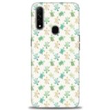 MRCİLETİSİM (mrc2357) Tam Ekran Koruyucu Kılıf HD Baskılı Kılıf Minik Tosbağalar Oppo A31 ile uyumlu