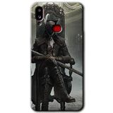 MRCİLETİSİM mrc2391 Bloodborne Hunters Kılıf Baskılı Kapak 5D Tam Kaplayan Cam Samsung Galaxy A10s ile uyumlu