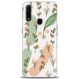 MRCİLETİSİM (mrc2437) Tam Ekran Koruyucu Kılıf HD Baskılı Kılıf Flower Pattern Oppo A31 ile uyumlu